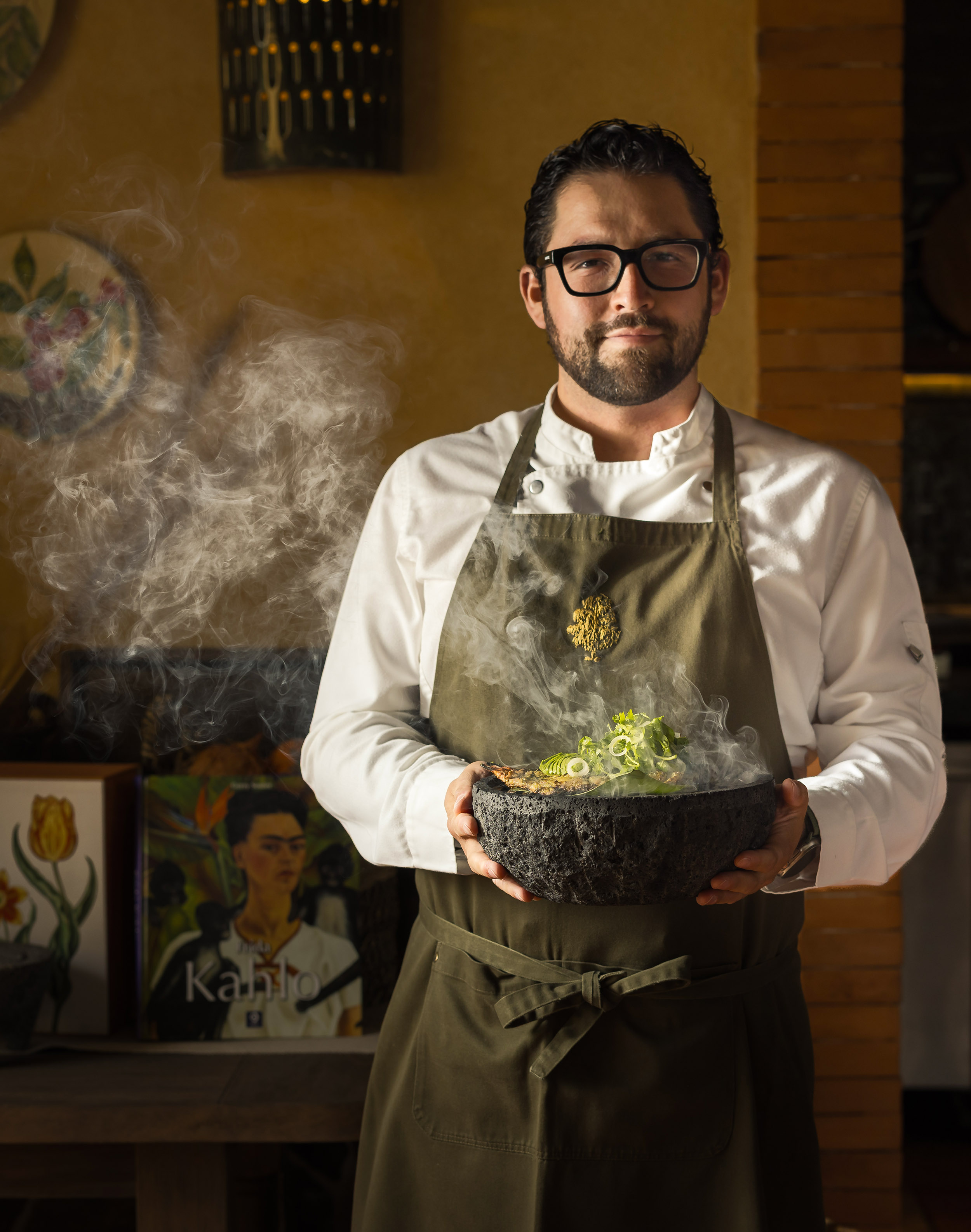 Odin Rocha at Pirules Garden Kitchen. Photo by Brad A. Johnson